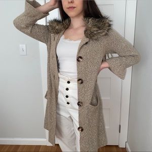 Beige Cardigan